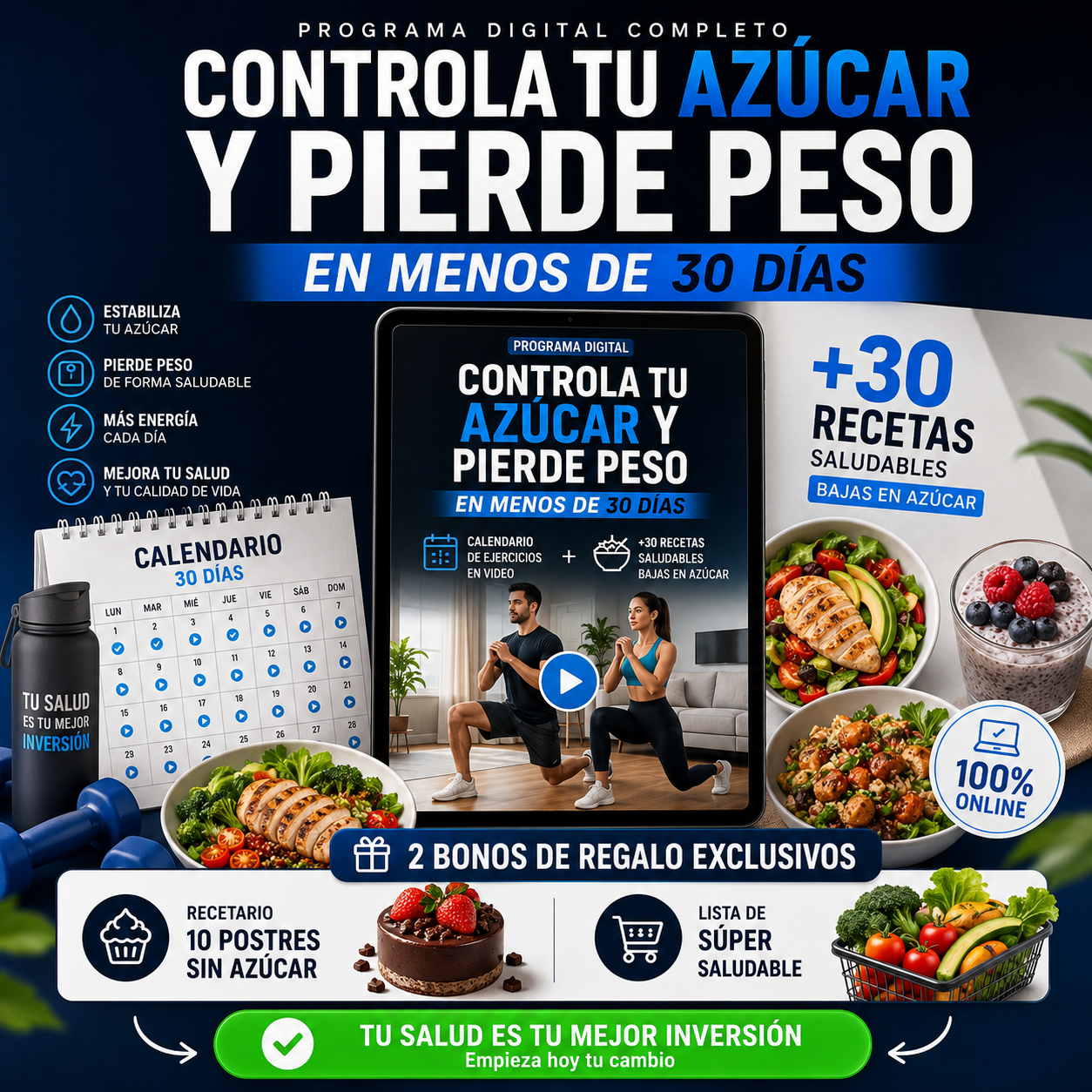 Controla tu Azúcar y Pierde Peso
